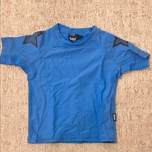 Molo Blue Short Sleeve rashguard NWOT